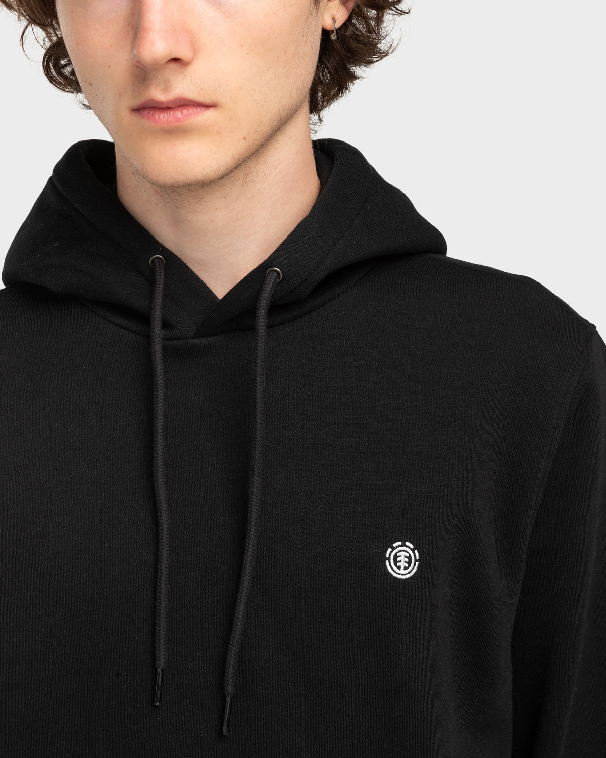 MENS ICON EMBROIDERY PULLOVER HOODIE