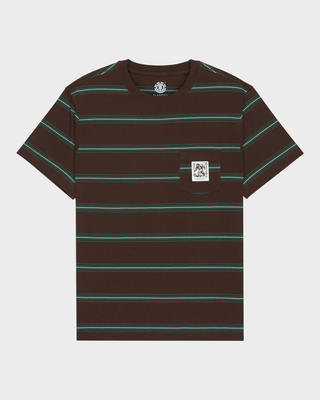 Mens Big Foot Pocket Label T-Shirt