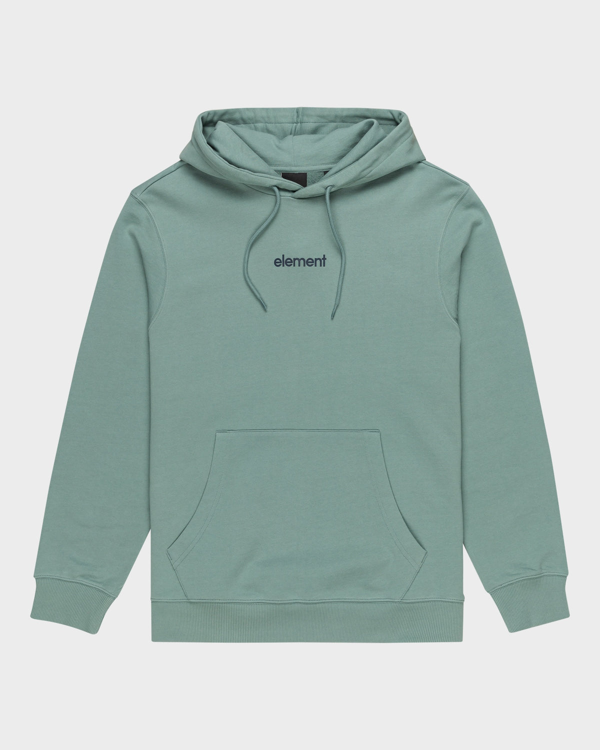 Mens Simple Logo Pullover Hoodie