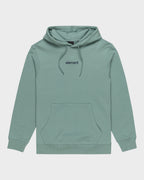 Mens Simple Logo Pullover Hoodie