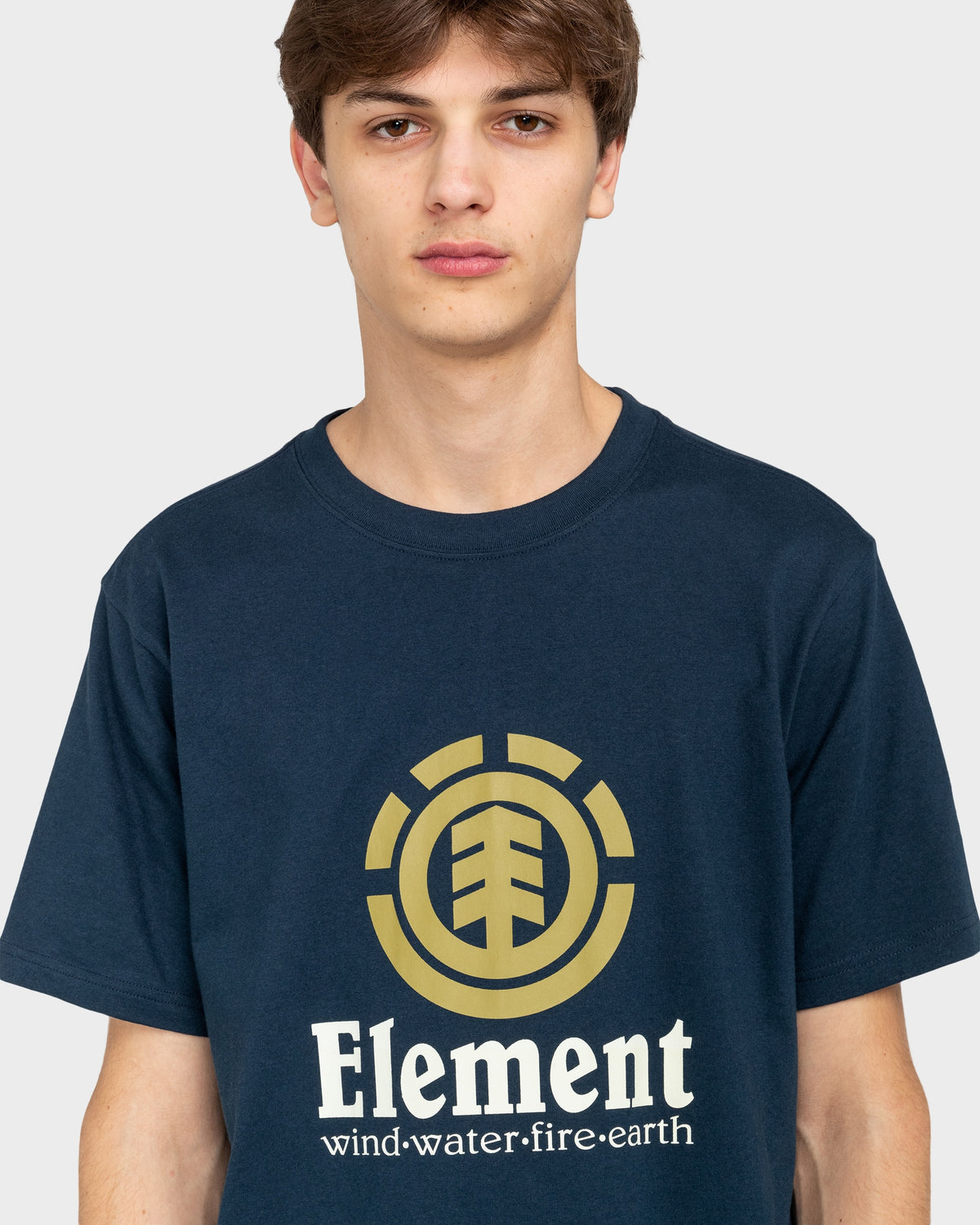 Mens Vertical Short Sleeve T-Shirt