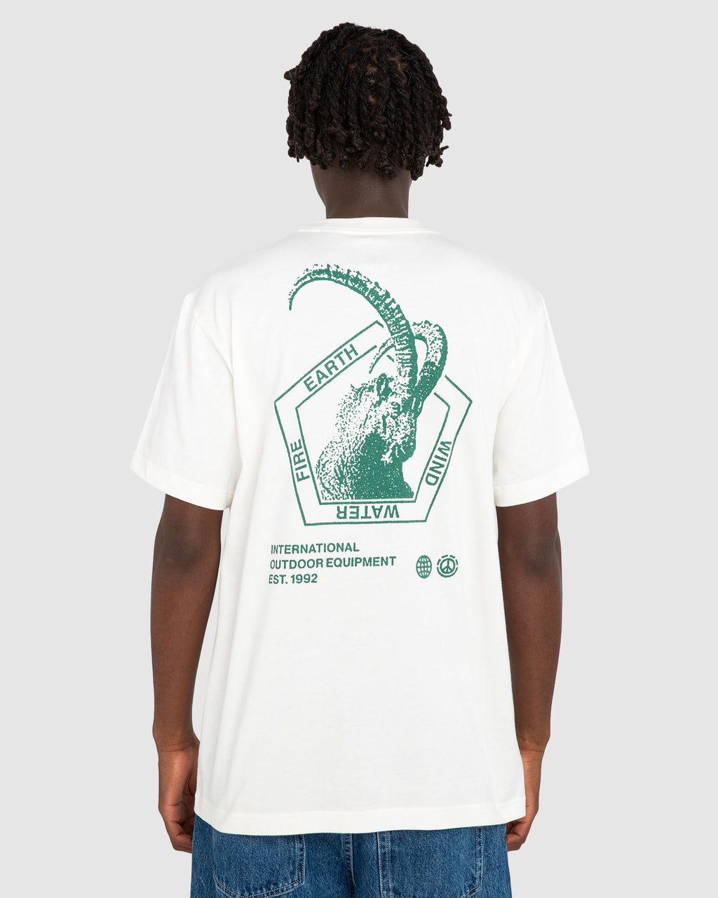 Mens Horned Outlook Short Sleeve T-Shirt
