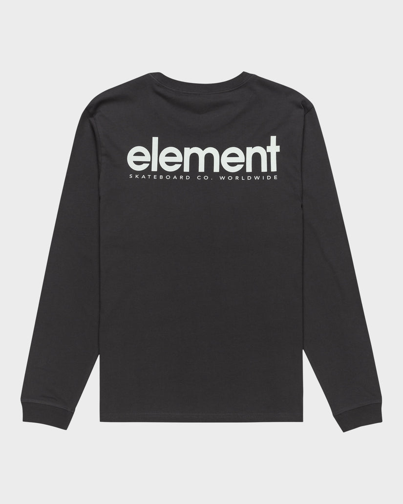 Mens Simple Logo Long Sleeve T-Shirt