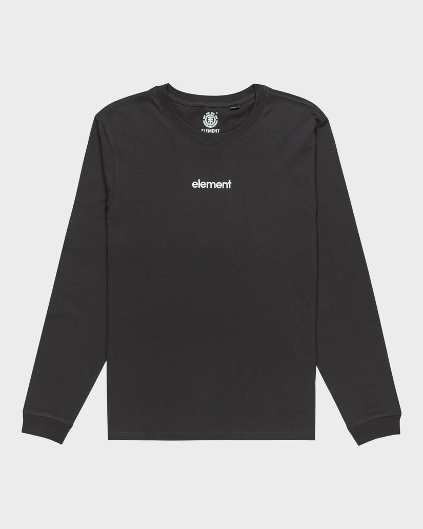 Mens Simple Logo Long Sleeve T-Shirt