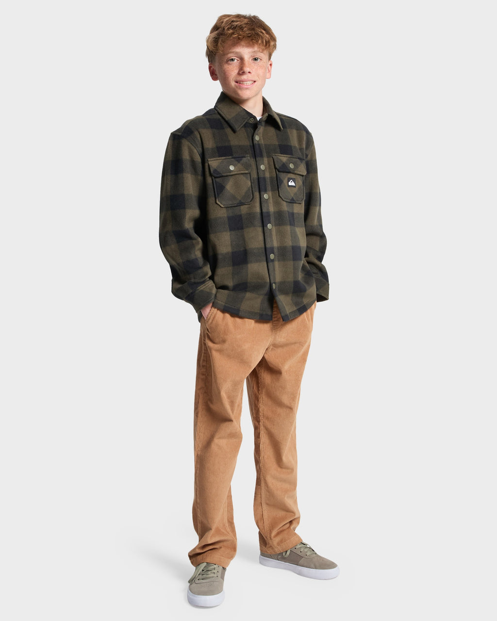 Boys 8-16 Bering Strait Check Long Sleeve Shirt