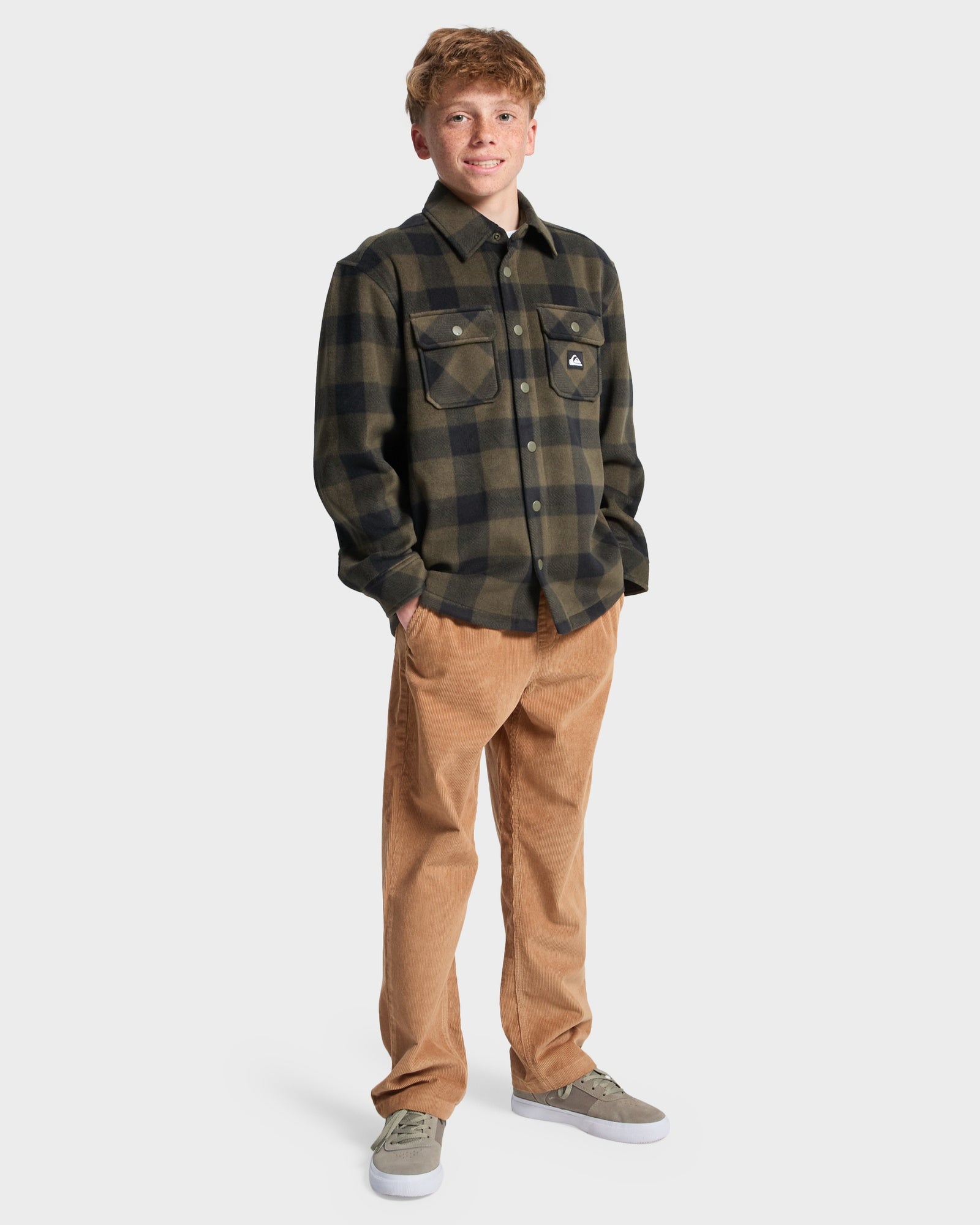 Boys 8-16 Bering Strait Check Long Sleeve Shirt
