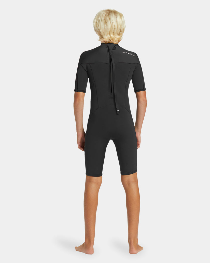 Boys 8-16 2/2mm Everyday Sessions Short Sleeve Back Zip Spring Suit