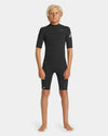 Boys 8-16 2/2mm Everyday Sessions Short Sleeve Back Zip Spring Suit