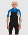 Boys 8-16 2/2mm Everyday Sessions Short Sleeve Back Zip Spring Suit