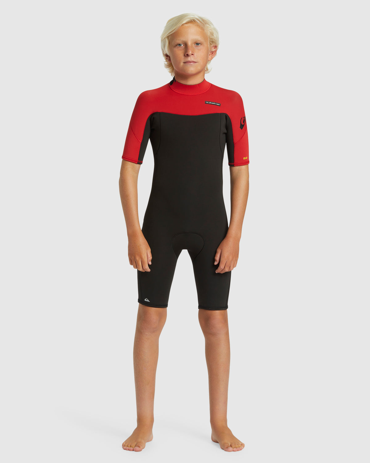 Boys 8-16 2/2mm Everyday Sessions Short Sleeve Back Zip Spring Suit