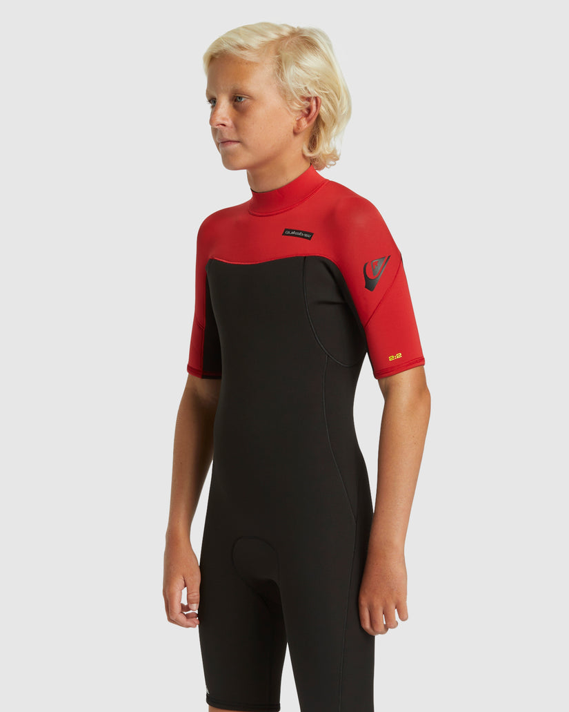 Boys 8-16 2/2mm Everyday Sessions Short Sleeve Back Zip Spring Suit