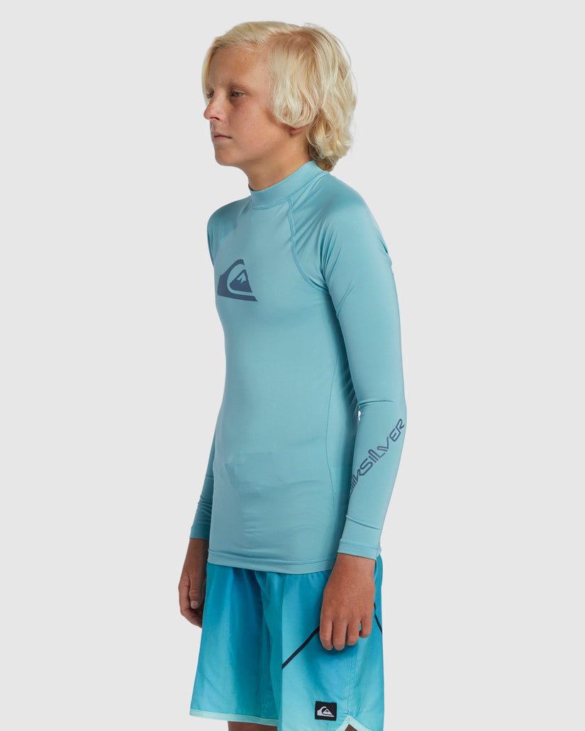 Boys 8-16 All Time Long Sleeve UPF 50 Rash Vest