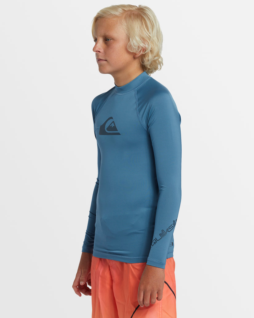 Boys 8-16 All Time Long Sleeve UPF 50 Rash Vest