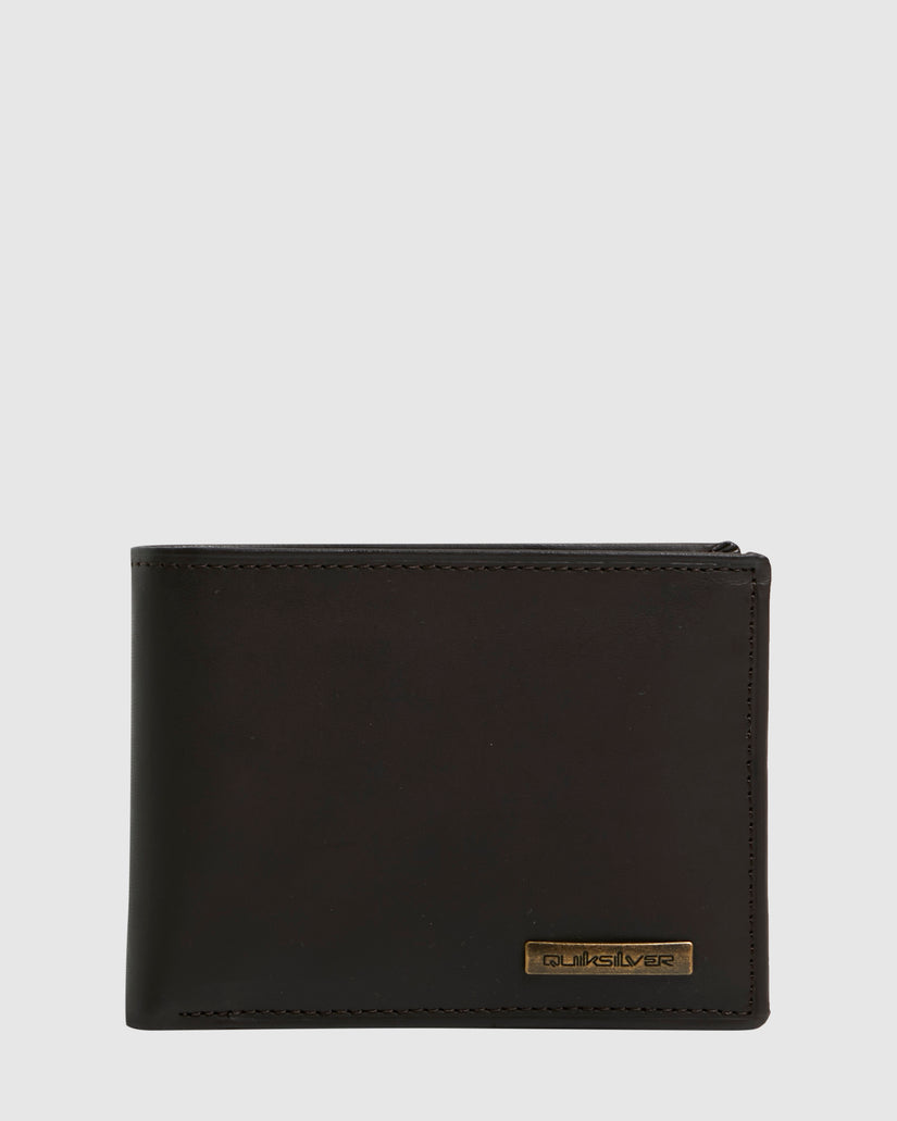 Mens Gutherie Leather Bi Fold Wallet