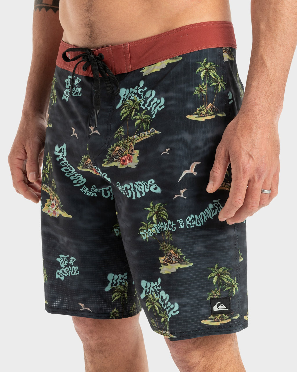 Mens Highline Straight Leg 19 Boardshorts