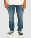 Mens Modern Wave Aged Straight Fit Jeans
