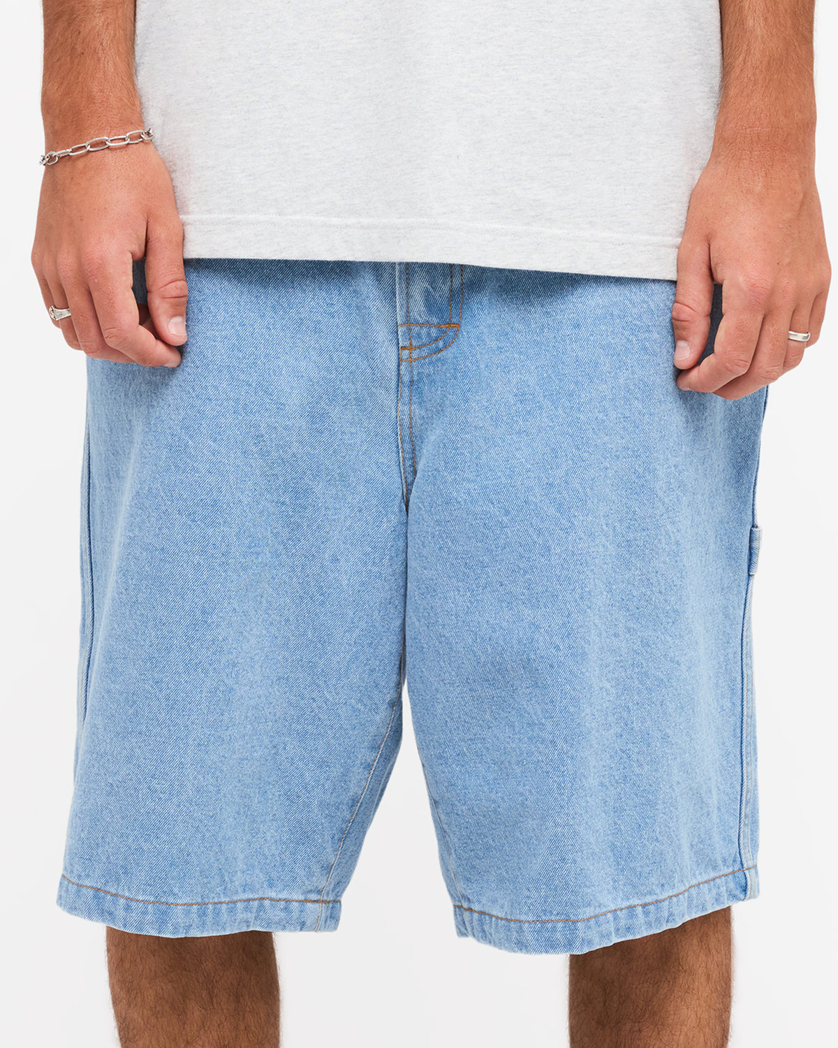 Mens YG Baggy Denim Shorts