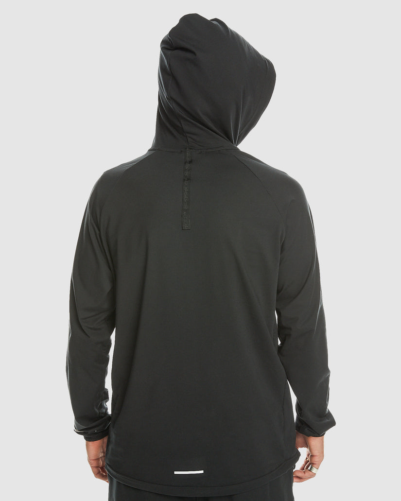 Mens Knit Training Technical Zip Up Hoodie
