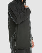 Mens Knit Training Technical Zip Up Hoodie