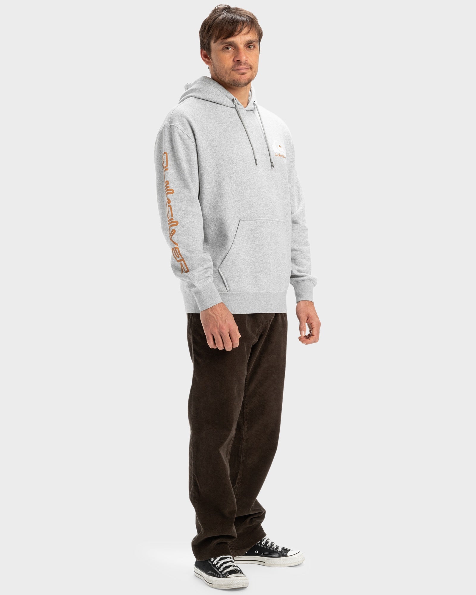 Mens Omni Logo Pullover Hoodie