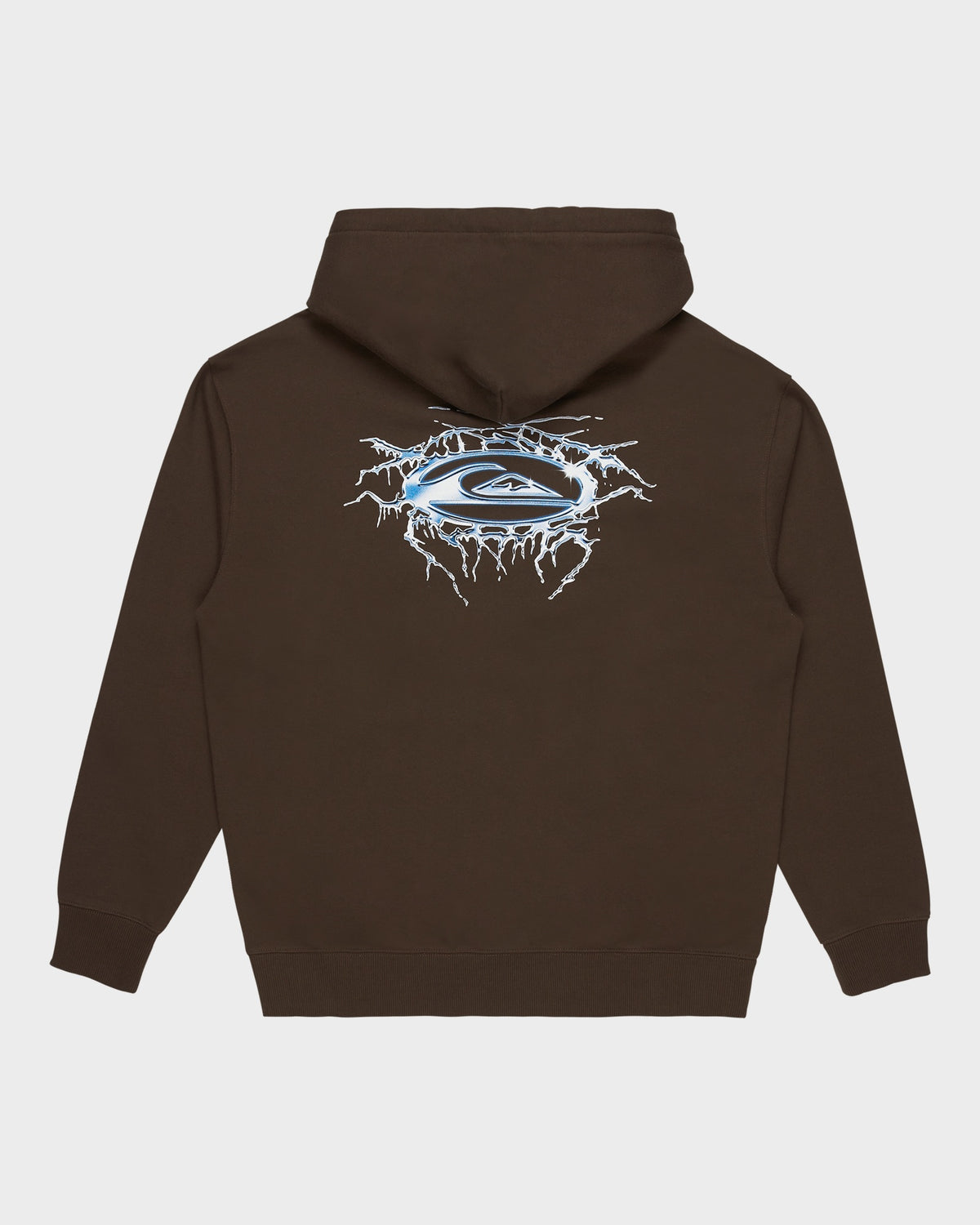 Mens Chrome Lightning Pullover Hoodie