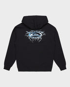 Mens Chrome Lightning Pullover Hoodie