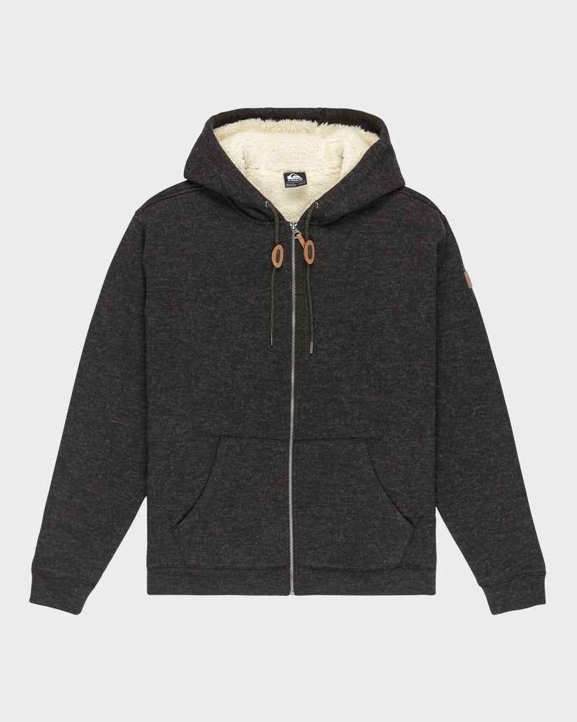 Mens Keller Sherpa Zip Up Hoodie