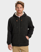 Mens Keller Sherpa Zip Up Hoodie