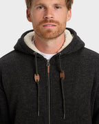 Mens Keller Sherpa Zip Up Hoodie