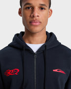 Mens Mercury Trident Zip Up Hoodie