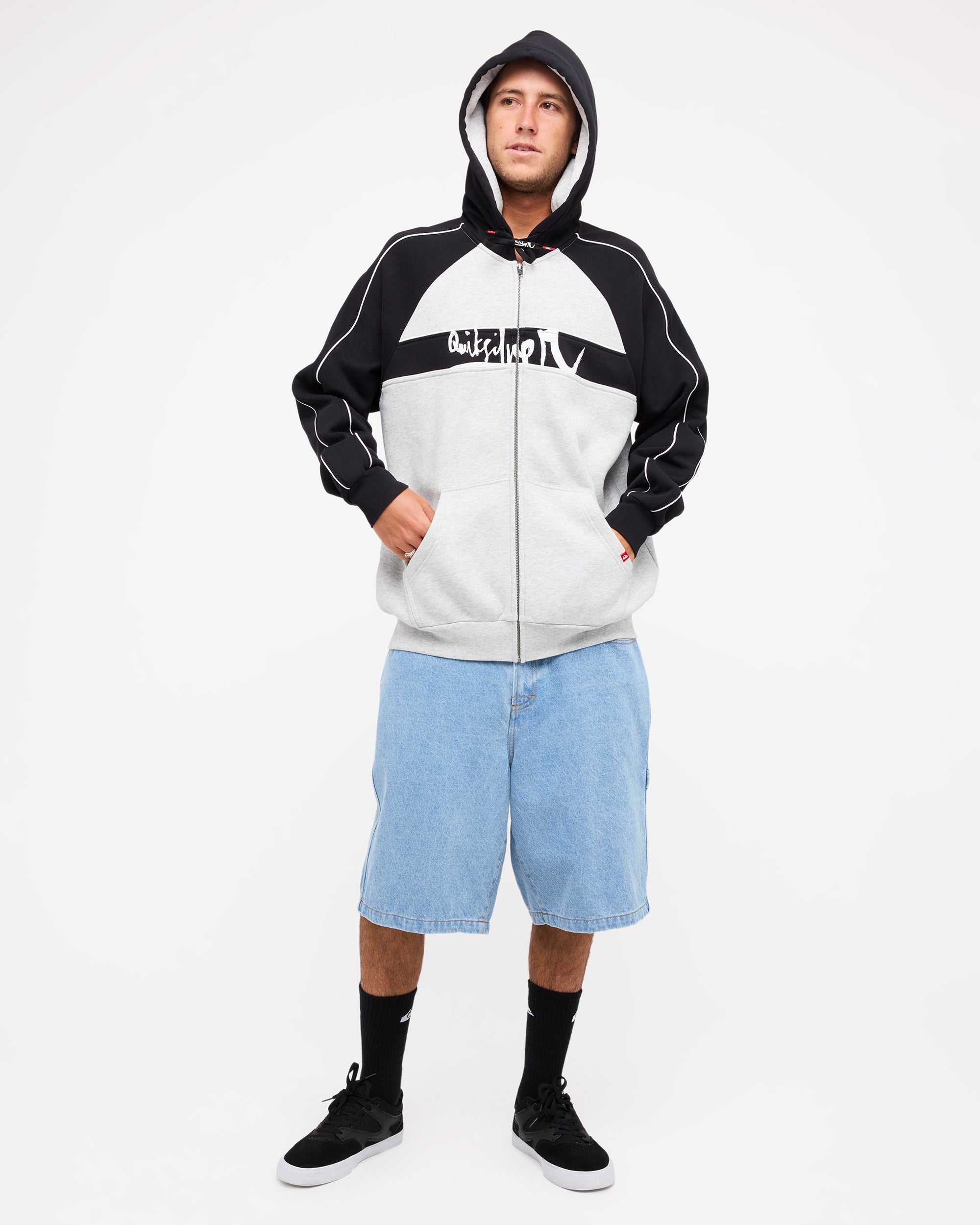 Mens YG Operator Zip Up Hoodie