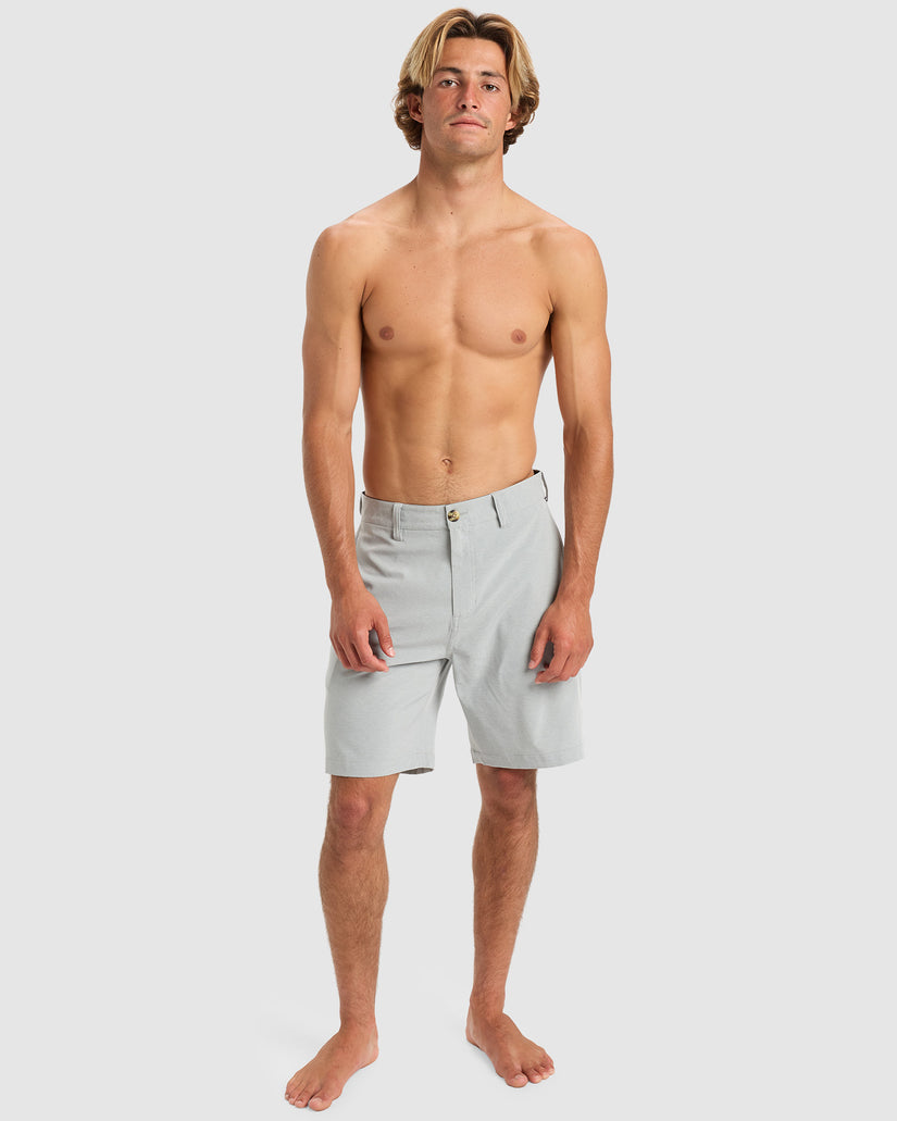 Mens Union Heater Amphibian 19" Hybrid Shorts