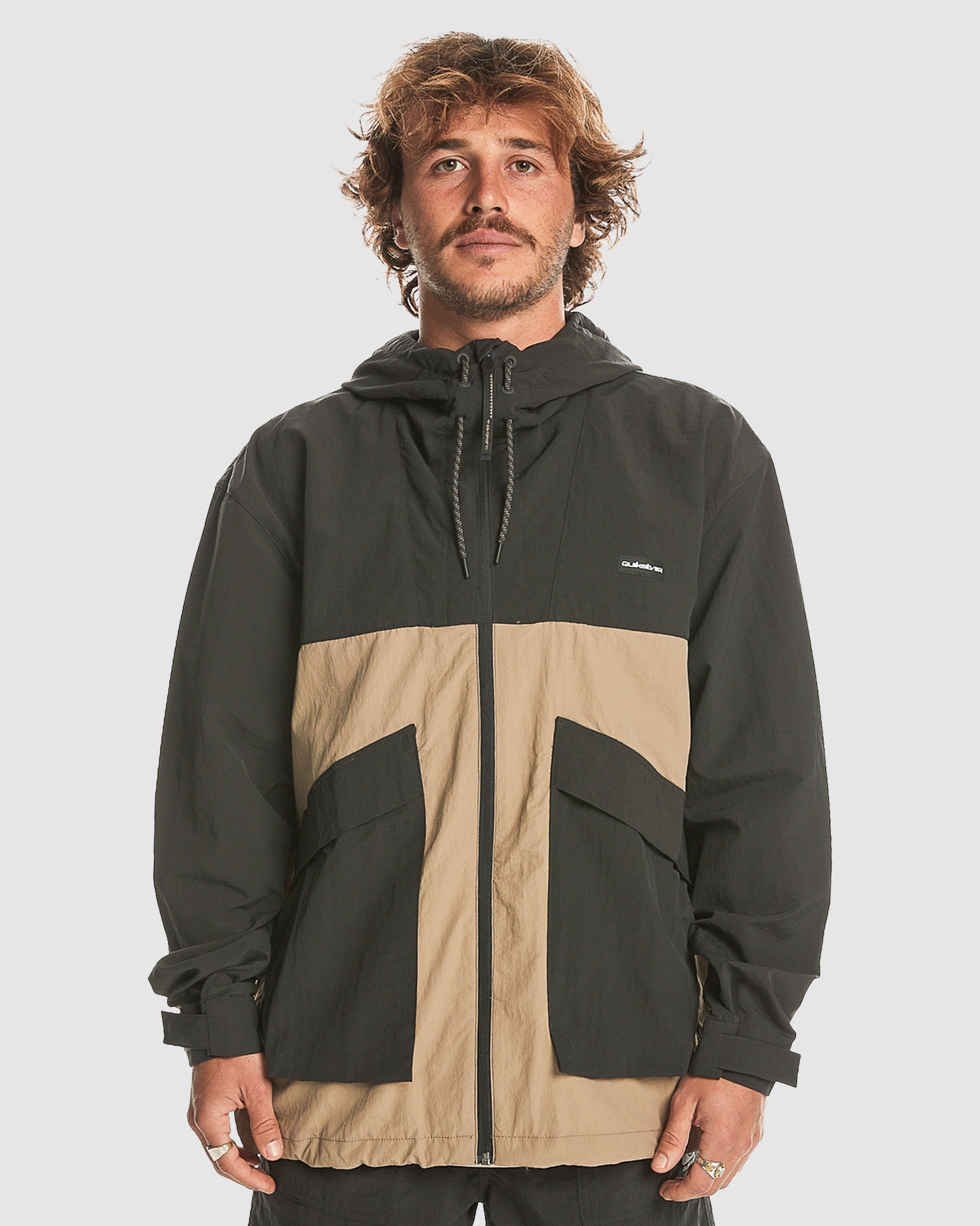 Mens High Horizon Hooded Windbreaker Jacket Australia