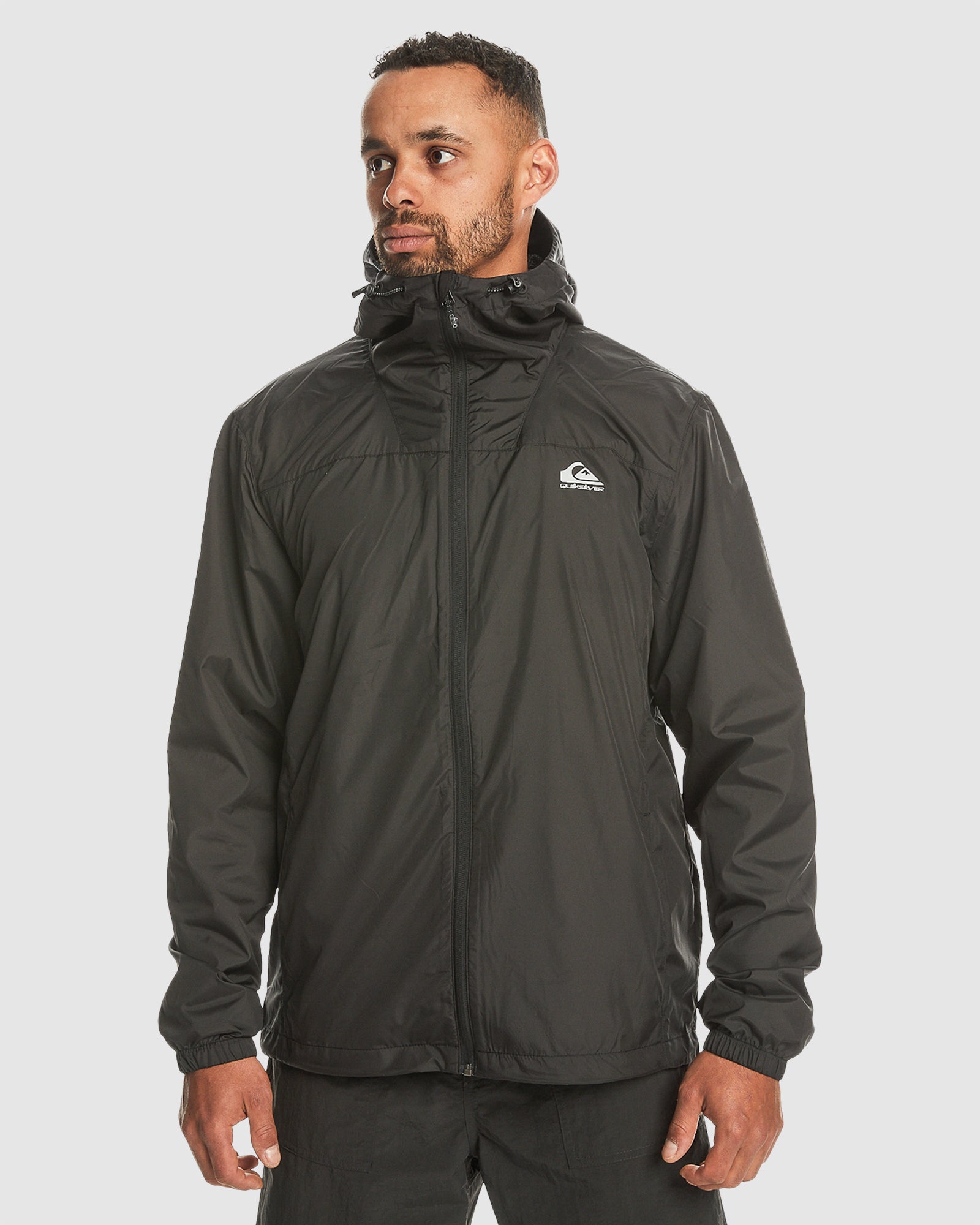Mens Overcast Hooded Windproof Jacket Australia