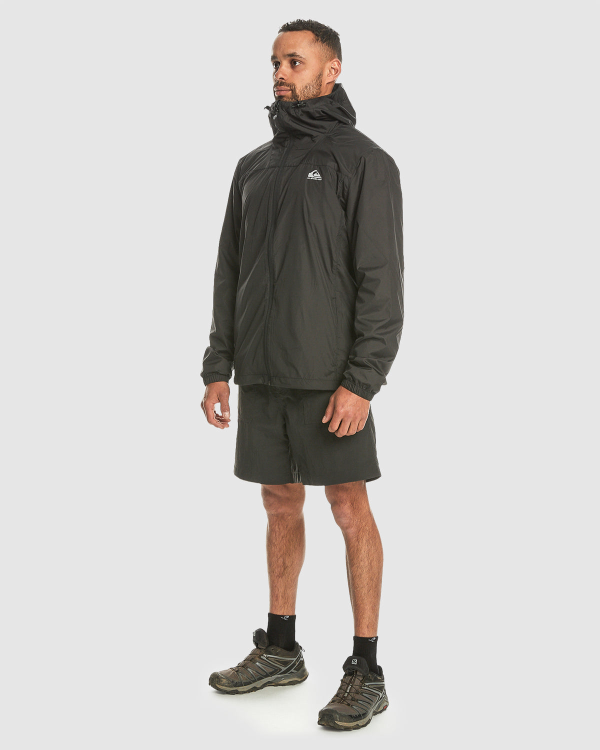 Mens Overcast Hooded Windproof Jacket