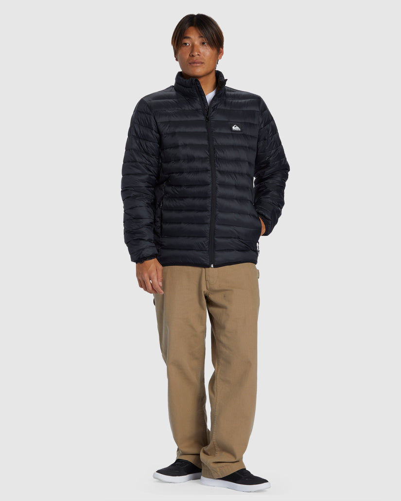 Mens Scaly Insulated Puffer Jacket