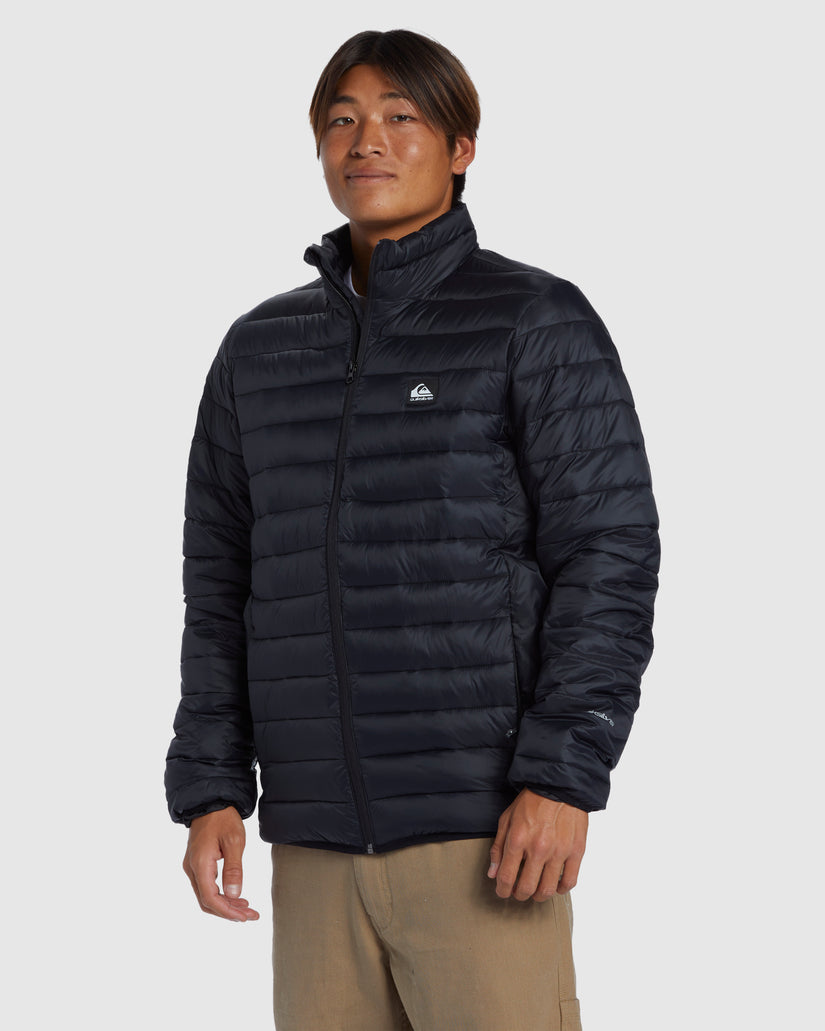 Mens Scaly Insulated Puffer Jacket