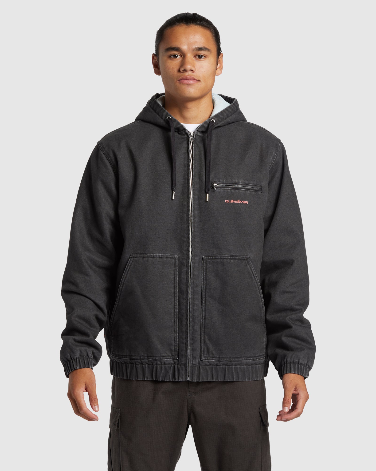 Mens Straight Out Insulated Fleece Jacket Australia