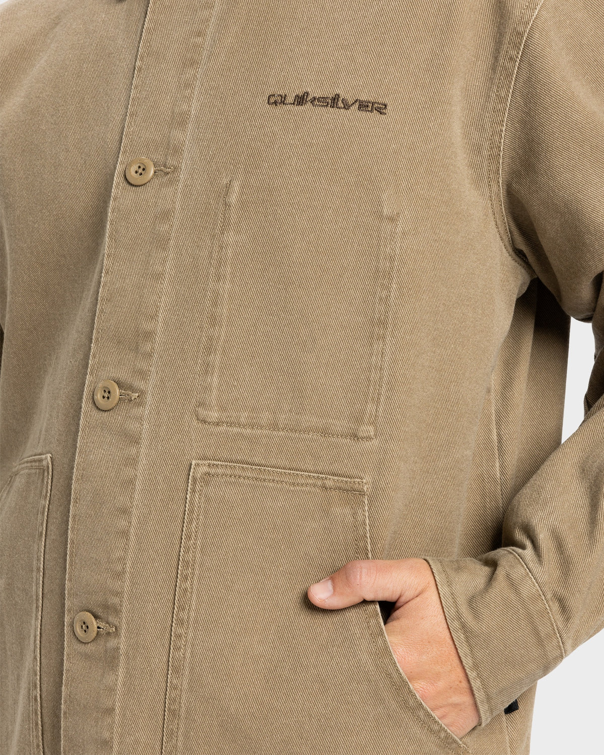 Mens Surf Buttoned Casual Jacket