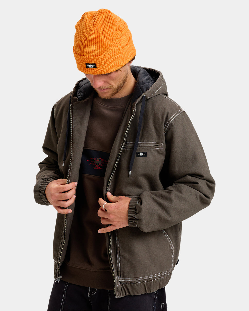 Mens Straight Out Parka