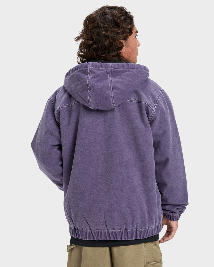 Mens Straight Out Zip Up Hoodie