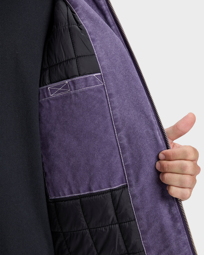 Mens Straight Out Zip Up Hoodie