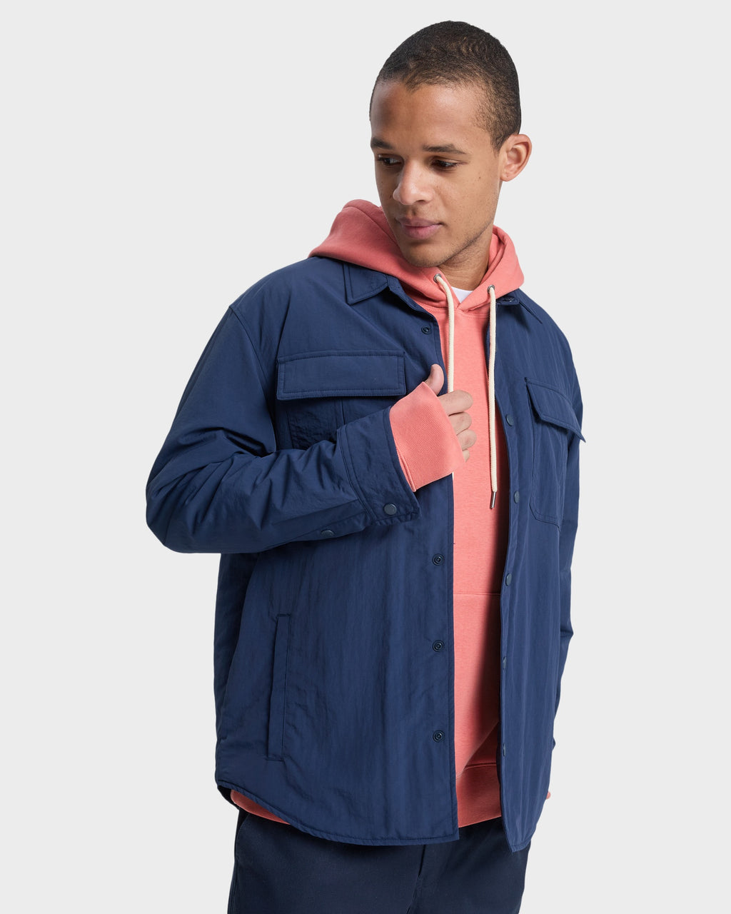 Mens Cold Snap Shacket