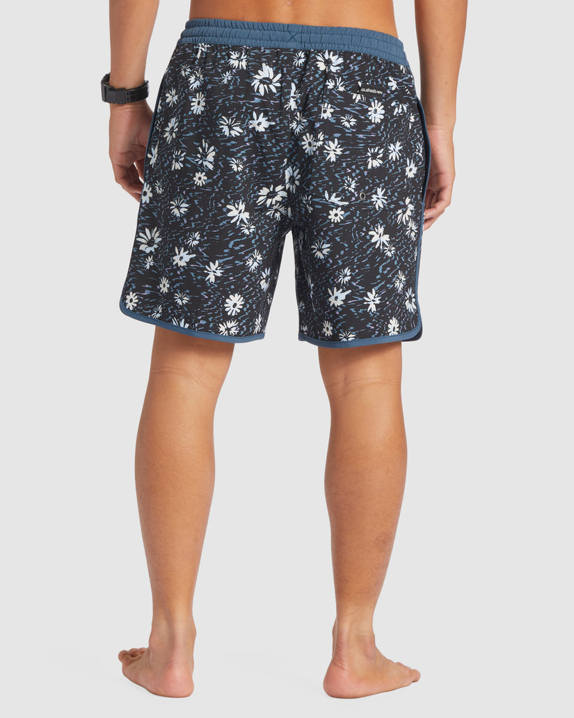 Mens Surfsilk Scallop Volley 17" Swim Shorts