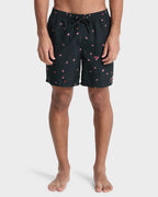 Mens Everyday Printed 17" Swim Shorts