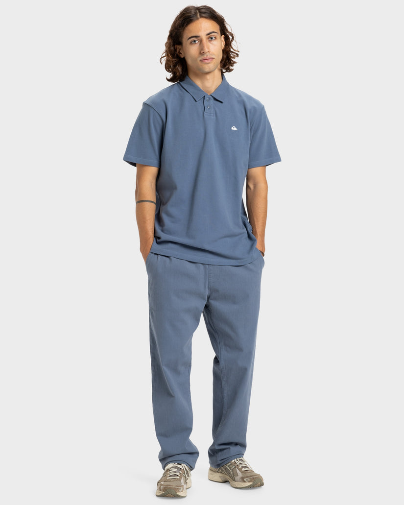 Mens Mw Pique Polo Short Sleeve Shirt