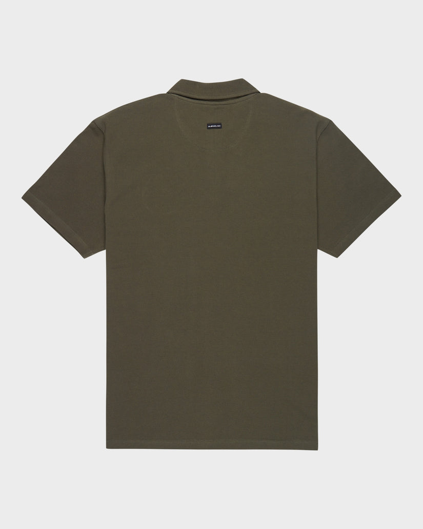 Mens Mw Pique Polo Short Sleeve Shirt