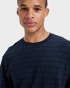 Mens Wind Jacquard T-Shirt