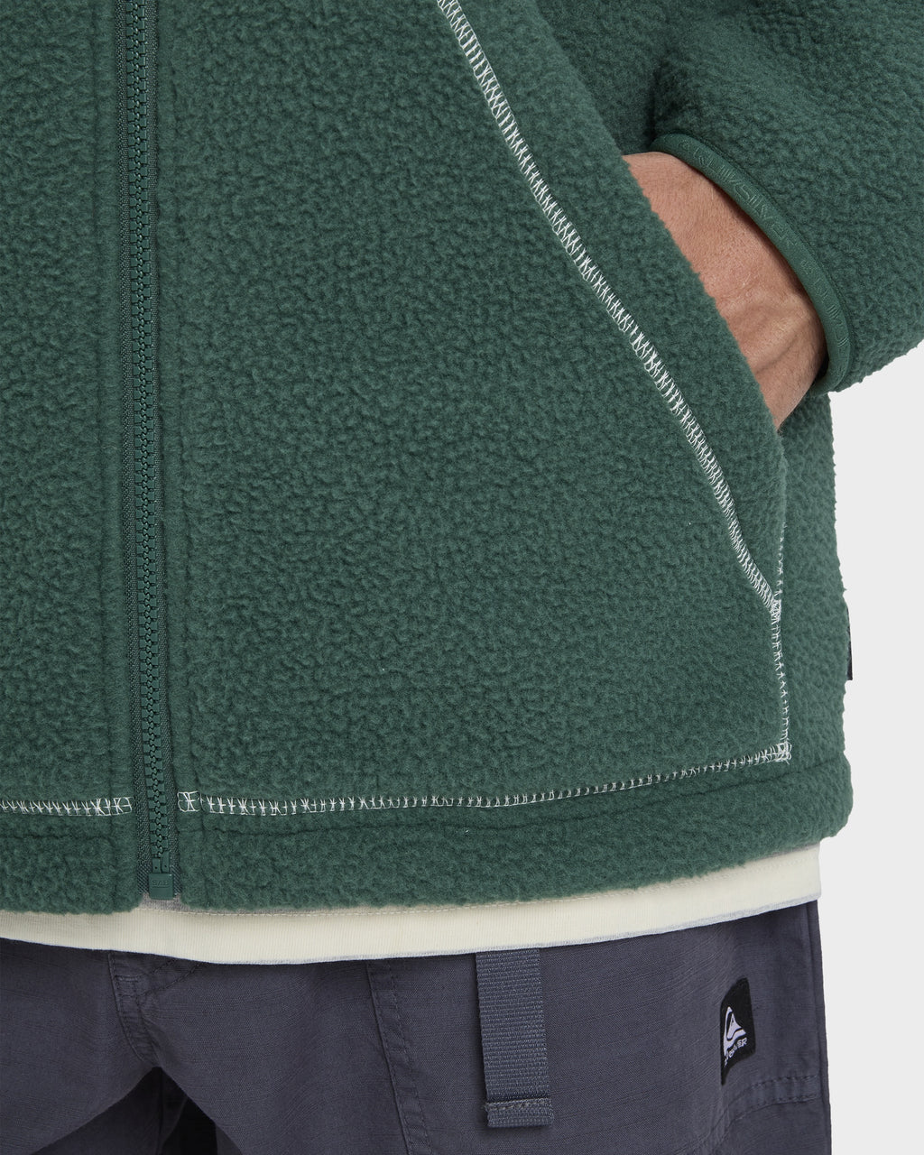 Mens Clean Coast Block Fleece Jacket