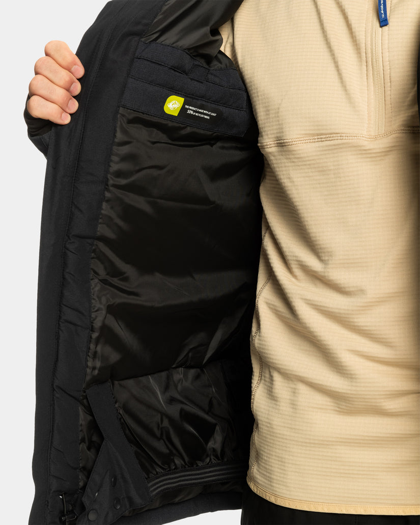 Mens Mission Solid Snow Jacket